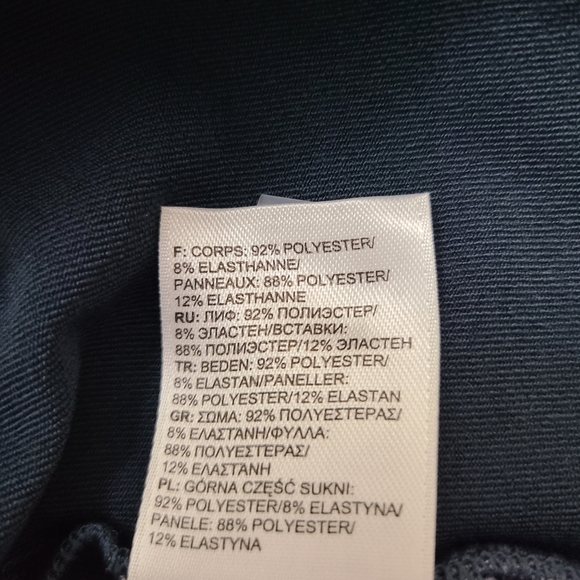 The North Face women's blue zip up long sleeve sweater - Picture 8 of 8